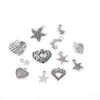 Zinc Alloy Pendants antique silver color plated nickel lead & cadmium free Approx 1mm Sold By Bag