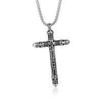 Titanium Steel Pendants Cross fashion jewelry & DIY & for man Sold By PC