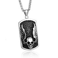 Pendentifs en titane, Acier titane, bijoux de mode & DIY & pour homme & noircir, Vendu par PC