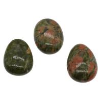 المعلقات UNAKITE, أرسلت عشوائيا & ديي, 40*28*17mm-39*27*15mm, تباع بواسطة PC