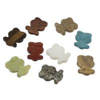 Beads Gemstone misti, pietra preziosa, inviato casualmente & DIY, 40x30.50x5.50mm, Foro:Appross. 1.7mm, 5PC/borsa, Venduto da borsa