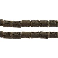 Porzellan Schmuckperlen, Zylinder, großes Loch, 15*11mm, Bohrung:ca. 4mm, ca. 200PCs/Tasche, verkauft von Tasche