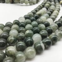 Natural Stone Beads Round polished DIY Approx 1mm Sold By Strand