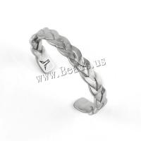 Cruach dhosmálta Bangle, 316L Cruach dhosmálta, plátáilte, unisex, dathanna níos mó le haghaidh rogha, 10x3x60mm, Díolta De réir PC