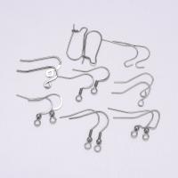 Stainless Steel Hook slangetje, Roestvrij staal, plated, DIY & verschillende stijlen voor de keuze, 50pC's/Bag, Verkocht door Bag