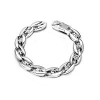 Titanium Staal Armband, gepolijst, mode sieraden & voor de mens, Verkocht door PC