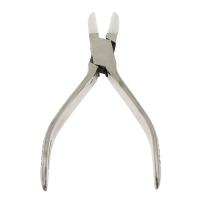 Nehrđajući čelik Flat Nose Plier, Prijenosni & Održivi, izvorna boja, 150x48x14mm, Prodano By PC