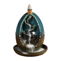 Backflow Incense Burner Porcelain handmade for home and office & durable Sold By PC