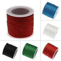 Wax Koord, gewaxt koord, met kunststof spoel, meer kleuren voor de keuze, 0.4mm, Ca 90yards/spool, Verkocht door spool