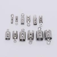 ステンレスブレスレットパーツ, ステンレス, メッキ, DIY & 異なるサイズの選択, オリジナルカラー, 穴:約 3.5-11.5mm, 50パソコン/バッグ, 売り手 バッグ