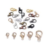 Zinc Alloy Lobster Clasp plated DIY nickel lead & cadmium free Sold By Bag