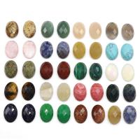 Gemstone Cabochons, Ädelsten, olika material för val & fasetterad, 18*13mm, 2PC/Lot, Säljs av Lot