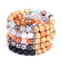 Agate Jewelry Bracelet Unisex & anti-fatigue 8mm Sold Per Approx 7.09 Inch Strand