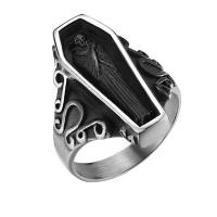 Cruach Tíotáiniam Ring Finger, méid éagsúla do rogha & do fear & blacken, 28mm, Díolta De réir PC