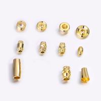 Messing Zwischenperlen, goldfarben plattiert, DIY & verschiedene Stile für Wahl, frei von Nickel, Blei & Kadmium, 20PCs/Menge, verkauft von Menge