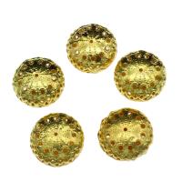 Abalorios de Fundición, chapado en color dorado, hueco, libre de níquel, plomo & cadmio, 23x14mm, agujero:aproximado 1.3mm, 100PCs/Bolsa, Vendido por Bolsa