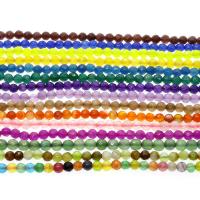 Grânulos de gemstone jóias, misto de pedras semi-preciosas, Roda, materiais diferentes para a escolha & facetada, 4mm, Buraco:Aprox 1mm, Aprox 93PCs/Strand, vendido para Aprox 14.9 inchaltura Strand