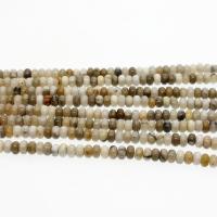 Bamboo Agaat Kraal, mode sieraden & DIY & verschillende grootte voor keus, Gat:Ca 1mm, Per verkocht Ca 14.9 inch Strand