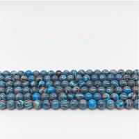 Syntetický Turquoise Korálek, Kolo, módní šperky & DIY & různé velikosti pro výběr, Prodáno za Cca 14.9 inch Strand