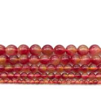 Carnelian Beads Round fashion jewelry & DIY Sold Per Approx 14.9 Inch Strand