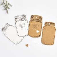 Papier Label- Tag, Flasche, Drucken, Vintage & abnehmbare & verschiedene Stile für Wahl & verschiedene Muster für Wahl, 75*44mm, 20SetsSatz/Tasche, 50PCs/setzen, verkauft von Tasche