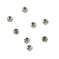 Coirníní Jewelry Alloy Sinc, Sinc Alloy, Babhta, dath platanam plátáilte, DIY, 2.5x2.9mm, Poll:Thart 1mm, Thart 1250ríomhairí pearsanta/Mála, Díolta De réir Mála