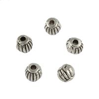 Zinc Alloy Jewelry Beads antique silver color plated DIY Approx 1.2mm Approx Sold By Bag