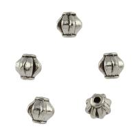 Zink Legierung Perlen Schmuck, Zinklegierung, antik silberfarben plattiert, DIY, 5.7x5.5mm, Bohrung:ca. 1.3mm, ca. 232PCs/Tasche, verkauft von Tasche