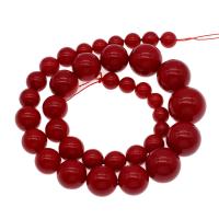 Perline conchiglia mari del sud, misto, rosso, 8-18mm, Foro:Appross. 1mm, Venduto per Appross. 14.9 pollice filo