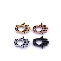 Cubic Zirconia Micro Pave Brass Beads DIY & micro pave cubic zirconia nickel lead & cadmium free Sold By Lot