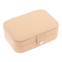 Cardboard Multifunctional Jewelry Box with PU Leather & Velveteen durable Sold By PC