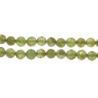 Peridot sten Bead, Runde, forskellig størrelse for valg & facetteret, flere farver til valg, Hole:Ca. 1mm, Solgt Per Ca. 14.9 inch Strand