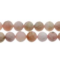 Pink Opal Kraal, Ronde, DIY & verschillende grootte voor keus & gefacetteerde, Gat:Ca 1mm, Per verkocht Ca 14.9 inch Strand