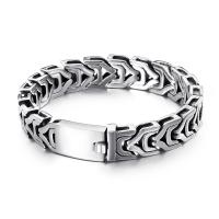 Stainless Steel Jewelry Bracelet 316L Stainless Steel fashion jewelry & for man silver color Sold By Lot