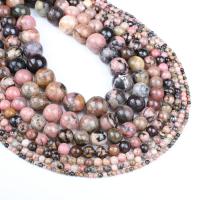 rhodonite perla, Cerchio, formato differente per scelta, rosa, Foro:Appross. 1mm, Venduto per Appross. 14.9 pollice filo