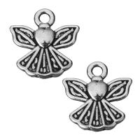 Zinc Alloy Pendants fashion jewelry silver color nickel lead & cadmium free Approx 1.5mm Sold By Lot