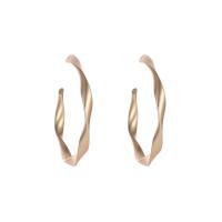 Iarann ​​Earring, plátáilte, do bhean & log, dathanna níos mó le haghaidh rogha, nicil, luaidhe & caidmiam saor in aisce, 33mm, 5Péirí/Lot, Díolta De réir Lot