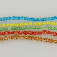 Handgemaakte Lampwork Beads, Ronde, meer kleuren voor de keuze, 10mm, Ca 40pC's/Strand, Per verkocht Ca 14 inch Strand