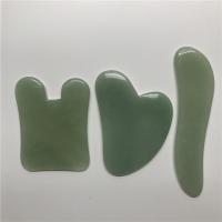 Bijoux de massage, aventurine vert, Placage, trois pièces, vert, 80x55mm,30x110mm, Vendu par fixé