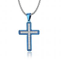 Nerezová ocel Cross Přívěsky, Nerez, módní šperky & unisex, více barev na výběr, 29x43mm, Prodáno By PC