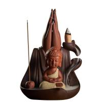 Backflow Incense Burner Porcelain half handmade for home and office & durable Sold By PC