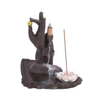 Backflow Incense Burner Porcelain half handmade for home and office & durable Sold By PC