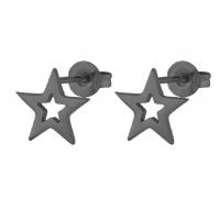 Stainless Steel Stud Earrings plated fashion jewelry & for woman 9mm Sold By Pair