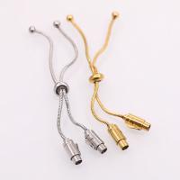 Stainless Steel Cord Tips 304 Stainless Steel plated Approx 3mm Sold By PC