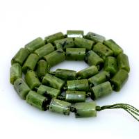 Jade Canada Kraal, mode sieraden, groen, 8*11mmuff0c390mm, 5strengen/Lot, Verkocht door Lot