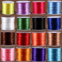 Elastisch draad, Crystal Thread, met kunststof spoel, meer kleuren voor de keuze, 0.80mm, Ca 30m/spool, Verkocht door spool