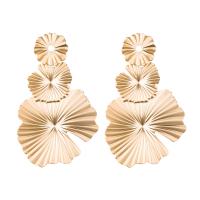 Zinc Alloy Drop Earrings gold color plated fashion jewelry & for woman nickel lead & cadmium free Sold By Pair