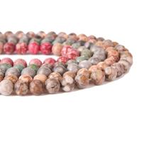 Maifan Stone Kraal, Ronde, DIY & verschillende grootte voor keus, meer kleuren voor de keuze, Per verkocht Ca 14.6 inch Strand