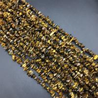 Tiger Eye Kralen, Ronde, DIY, 5x8mm, Ca 230pC's/Strand, Per verkocht Ca 31.5 inch Strand