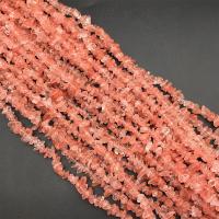 Cherry Quartz Bead, du kan DIY, kirsebær kvarts, 5x8mm, Ca. 230pc'er/Strand, Solgt Per Ca. 31.5 inch Strand